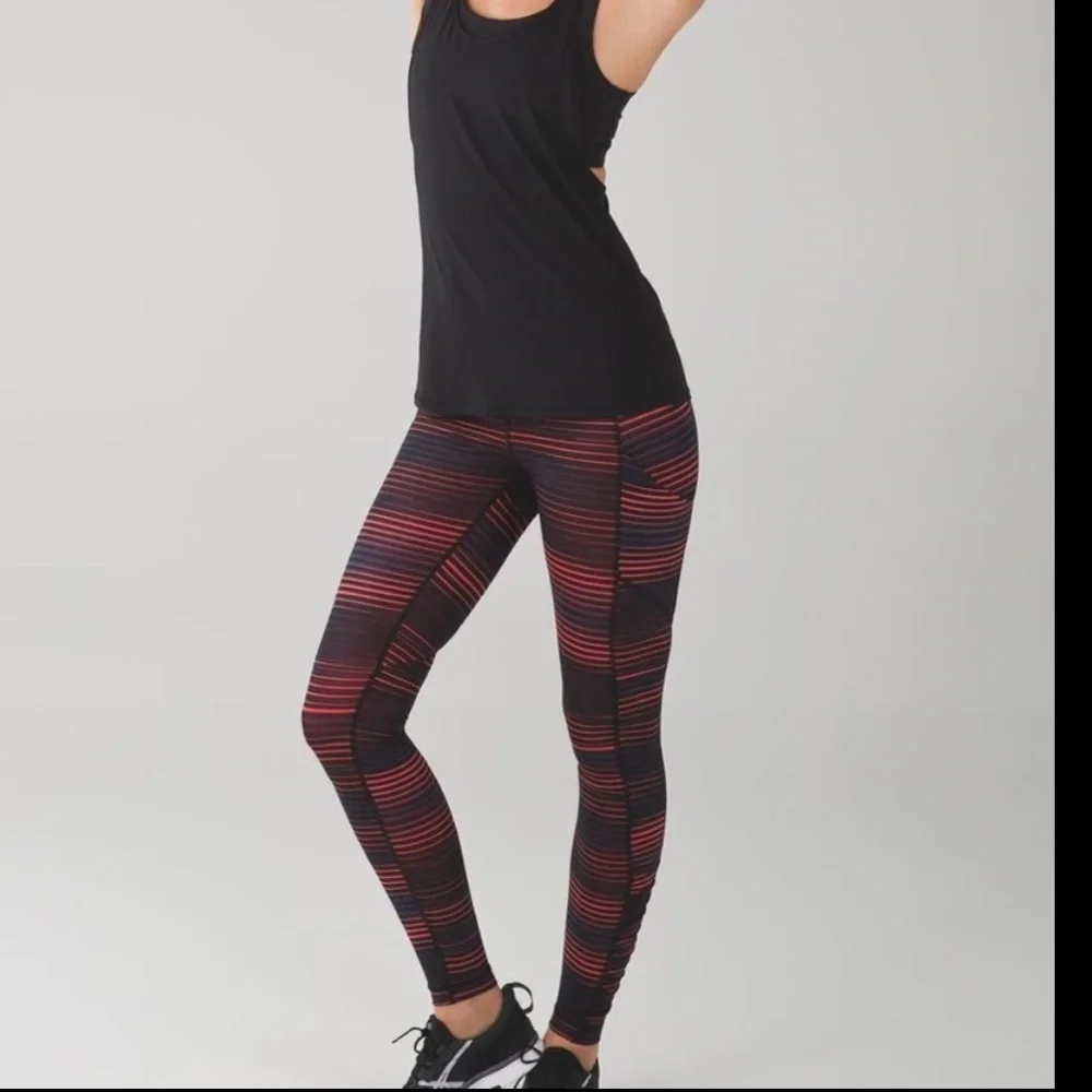 Lululemon Speed Tight IV Twisted Dune Alarming